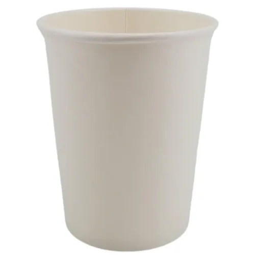 8 oz Hot Paper Cups - White - Image 2