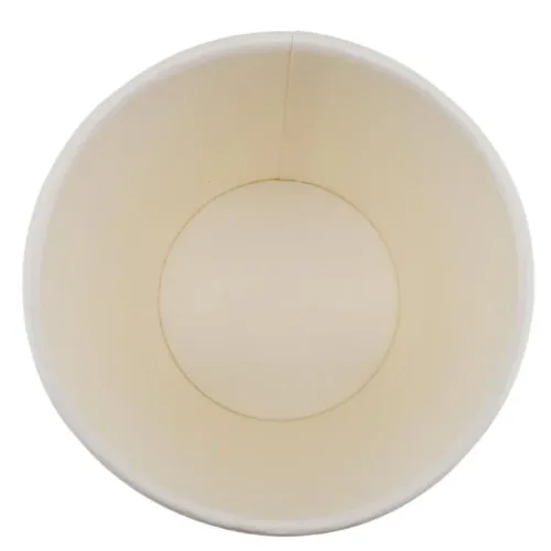 8 oz Hot Paper Cups - White - Image 3