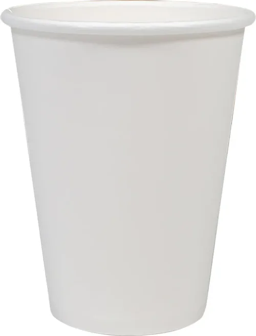 12 oz Hot Paper Cups - White