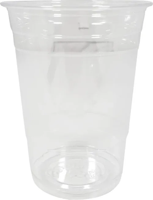 16 oz Clear PET Plastic Cup - 98mm