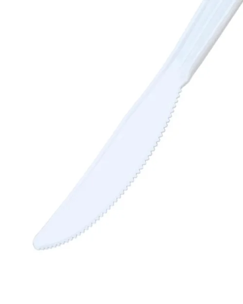 Plastic Knife - White - Bulk