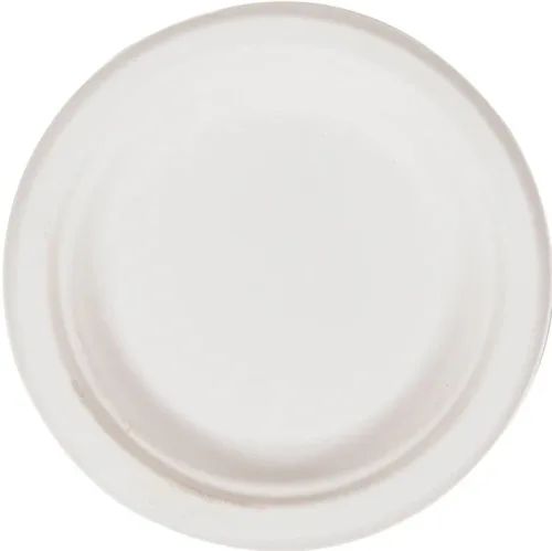 6" Round Bagasse Plates