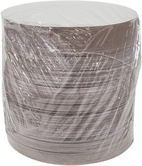 8" Paper Lid for Aluminium Container - Image 2