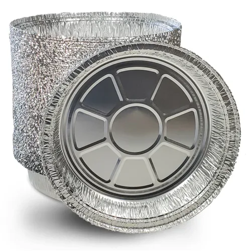 9" Round - Aluminium Container