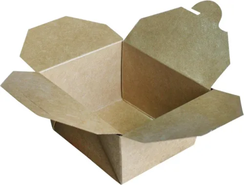 #1 Kraft Paper Fold Box - 26oz - Image 2