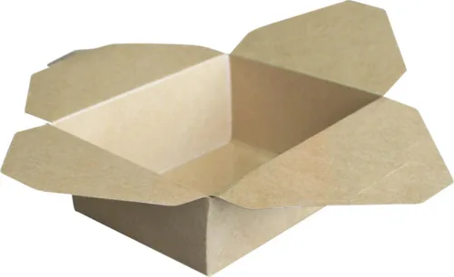 #8 Kraft Paper Fold Box - 45oz - Image 2
