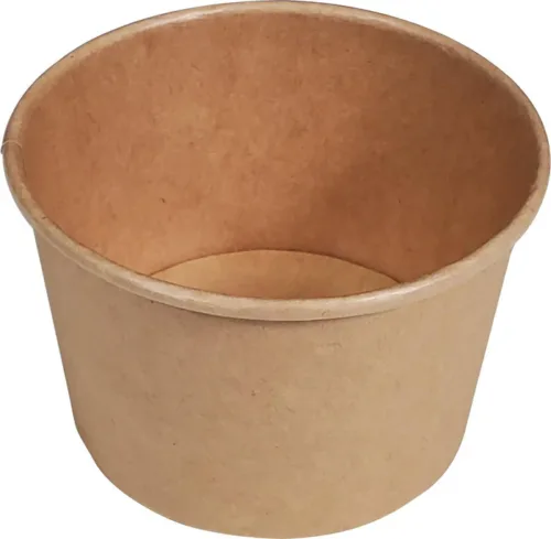 4oz Paper Soup Bowl - Kraft - Image 2