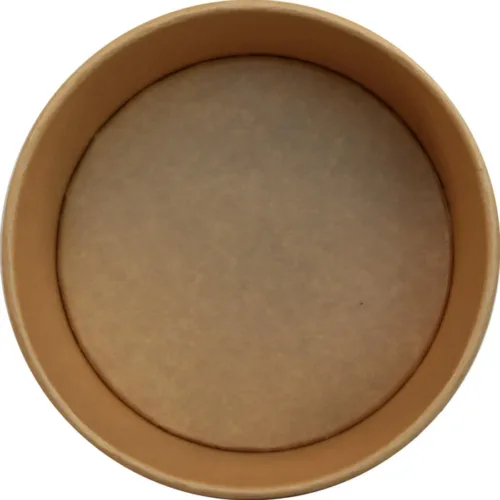 Kraft PE-Lined Paper Container Round - 1300ml - Image 2