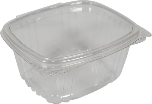 Hinged Deli Container - Clear - 12oz