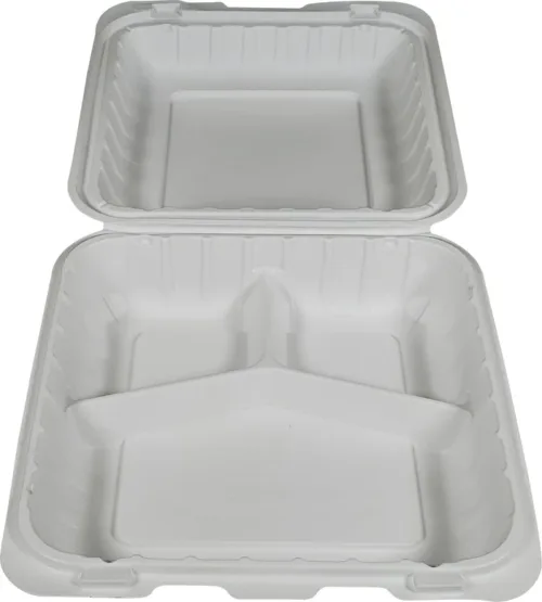 MFPP Clamshell Container 8x8 - 3 Compt. - Image 2