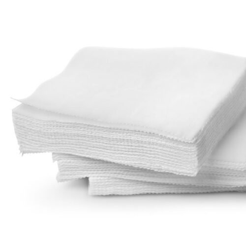 1 Ply Lunch Napkins 1/4 Fold - White