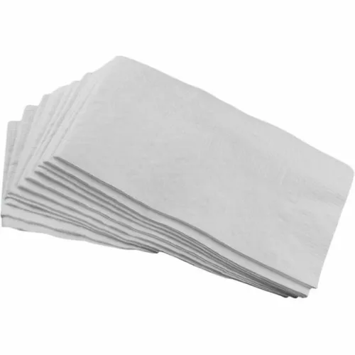 2 Ply Dinner Napkins 1/8 Fold - White