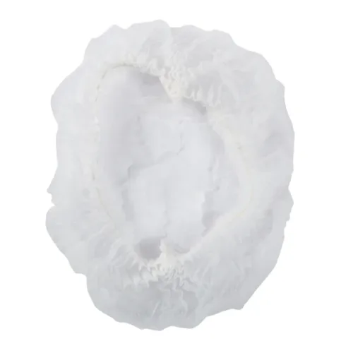 21" Bouffant Cap, White - Image 2