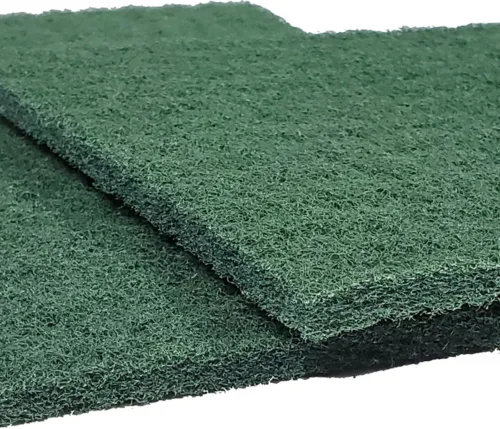 Dark Green Scouring Pad 23x15x1cm 8/pack - Image 3